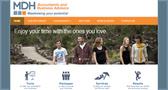 Desktop Screenshot of mdhaccounting.com.au